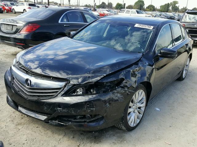 JH4KC1F97EC003283 - 2014 ACURA RLX ADVANC BLACK photo 2