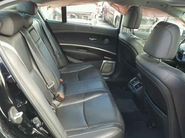 JH4KC1F97EC003283 - 2014 ACURA RLX ADVANC BLACK photo 6