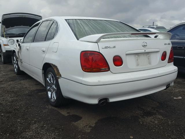 JT8BL69S140014484 - 2004 LEXUS GS 430 WHITE photo 3