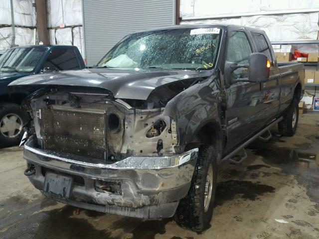 1FTSW31P94EB37550 - 2004 FORD F350 SRW S GRAY photo 2