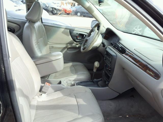 1G1NE52J52M678001 - 2002 CHEVROLET MALIBU LS შავი ფოტო 5