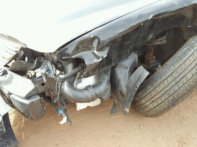 1G1NE52J52M678001 - 2002 CHEVROLET MALIBU LS შავი ფოტო 9