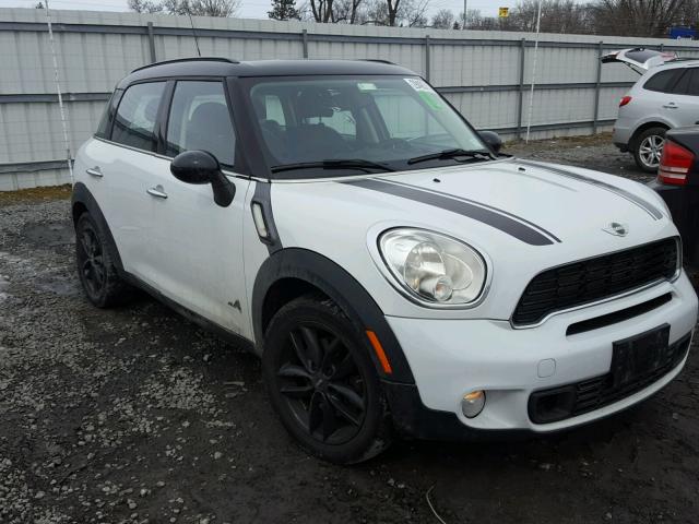 WMWZC5C50BWL53726 - 2011 MINI COOPER S C WHITE photo 1