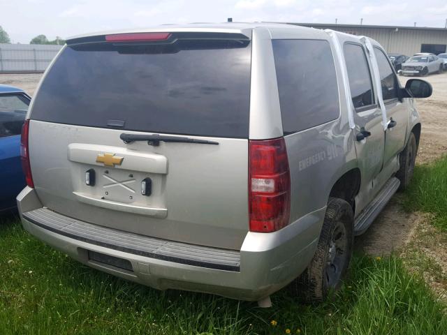 1GNLC2E02ER192718 - 2014 CHEVROLET TAHOE POLI GRAY photo 4