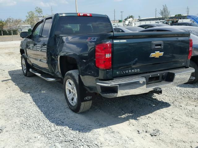 1GCVKREC5EZ381130 - 2014 CHEVROLET SILVERADO GREEN photo 3