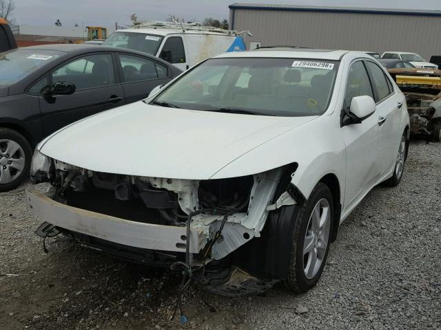 JH4CU2F61DC012072 - 2013 ACURA TSX TECH WHITE photo 2