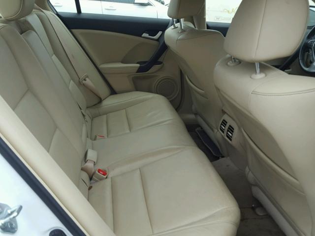 JH4CU2F61DC012072 - 2013 ACURA TSX TECH WHITE photo 6