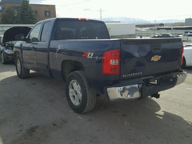 2GCEK19J271614385 - 2007 CHEVROLET SILVERADO BLUE photo 3