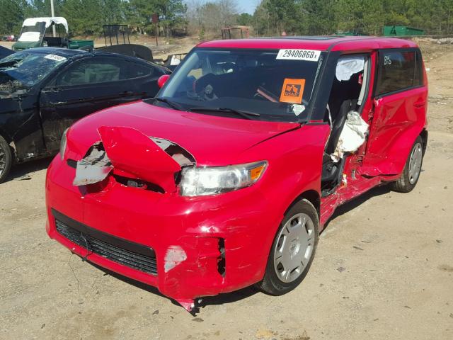 JTLZE4FE3DJ042590 - 2013 TOYOTA SCION XB RED photo 2