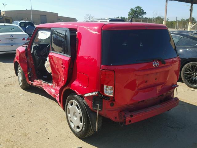 JTLZE4FE3DJ042590 - 2013 TOYOTA SCION XB RED photo 3
