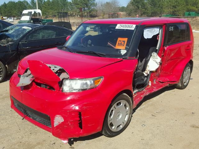 JTLZE4FE3DJ042590 - 2013 TOYOTA SCION XB RED photo 9