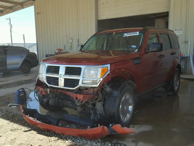 1D8GU58K97W549551 - 2007 DODGE NITRO SLT RED photo 2