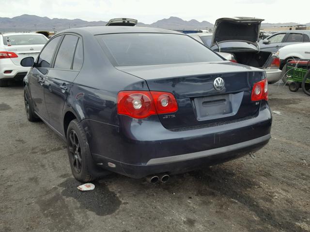 3VWPF71K76M638433 - 2006 VOLKSWAGEN JETTA VALU BLUE photo 3