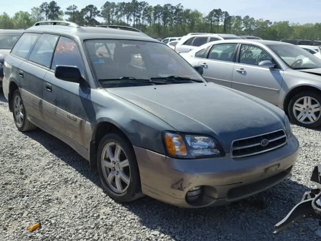 4S3BH665X17620659 - 2001 SUBARU LEGACY OUT GREEN photo 1