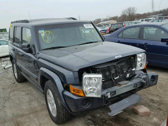 1J8HG48P77C586463 - 2007 JEEP COMMANDER BLUE photo 1