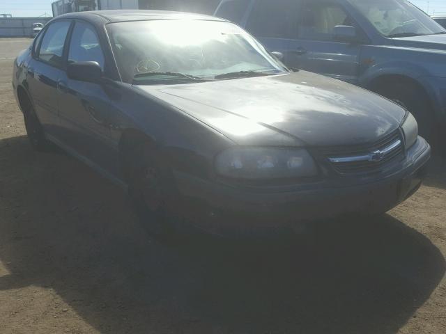 2G1WF52E839308485 - 2003 CHEVROLET IMPALA BLACK photo 1