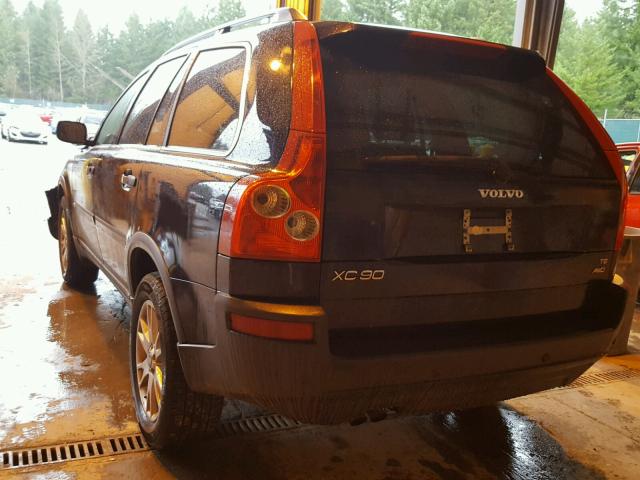 YV1CZ911051180168 - 2005 VOLVO XC90 T6 BLUE photo 3