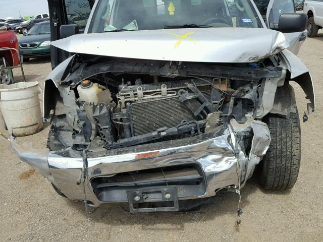 1N6BA0CH8AN306923 - 2010 NISSAN TITAN XE GRAY photo 7