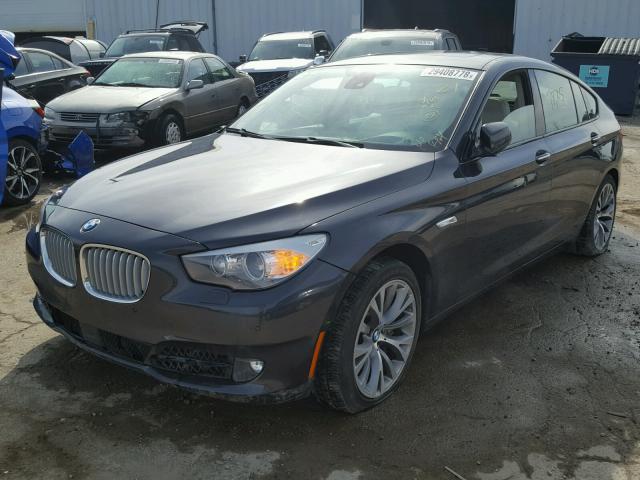 WBASP4C5XBC341438 - 2011 BMW 550 XIGT CHARCOAL photo 2