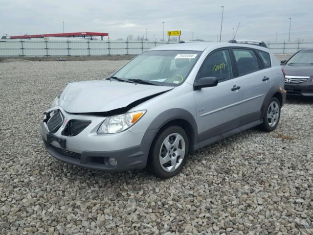 5Y2SL65817Z420535 - 2007 PONTIAC VIBE SILVER photo 2