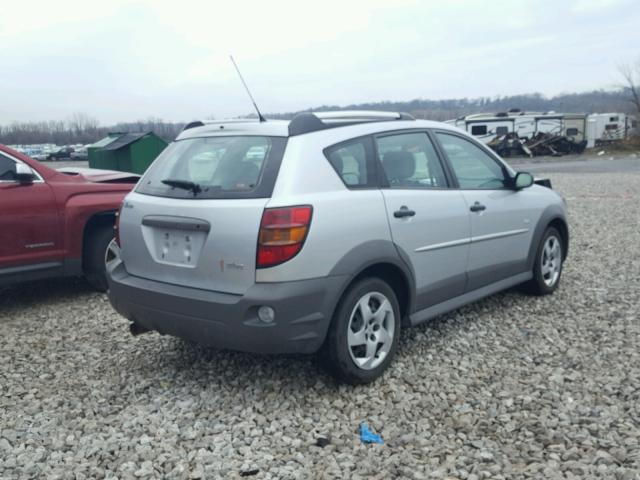 5Y2SL65817Z420535 - 2007 PONTIAC VIBE SILVER photo 4