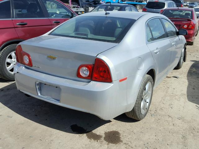 1G1ZB5E15BF176762 - 2011 CHEVROLET MALIBU LS 银色 照片 4
