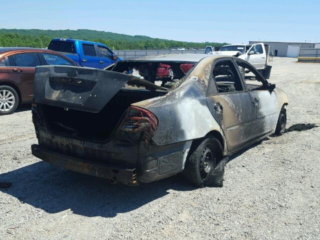 4T1BE32K33U122127 - 2003 TOYOTA CAMRY LE BURN photo 4