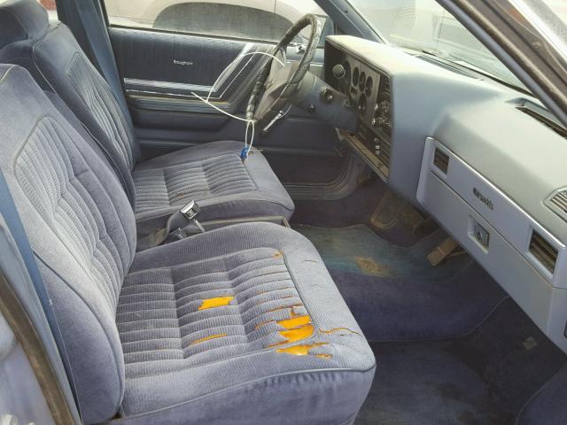 1G3AE69X4EW350986 - 1984 OLDSMOBILE OMEGA BROU BLUE photo 5