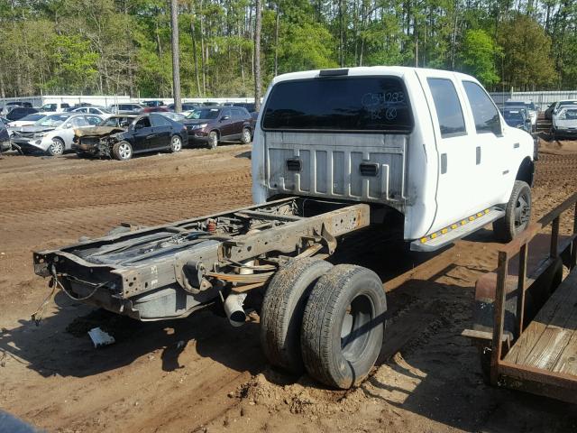 1FDWW37P85EC54283 - 2005 FORD F350 SUPER WHITE photo 4