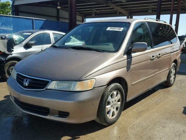 5FNRL180X3B052928 - 2003 HONDA ODYSSEY EX GOLD photo 2