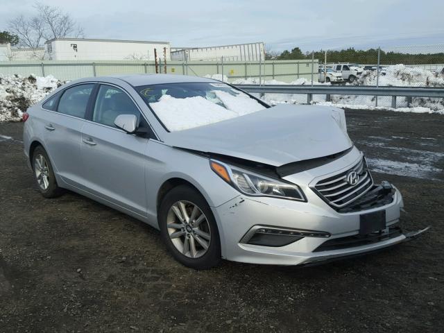 5NPE24AF0FH040424 - 2015 HYUNDAI SONATA SE SILVER photo 1