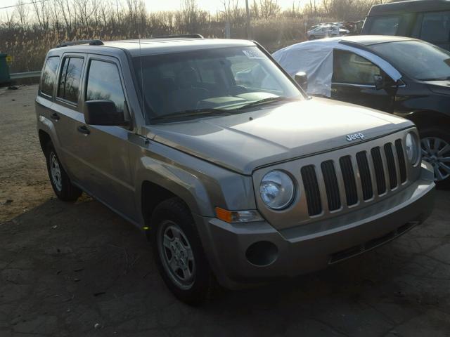 1J8FT28W28D637412 - 2008 JEEP PATRIOT SP GOLD photo 1