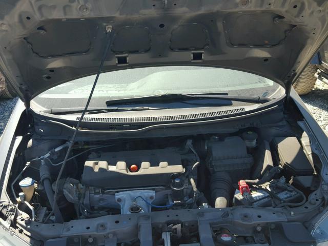 19XFB2F90CE026647 - 2012 HONDA CIVIC EXL GRAY photo 7
