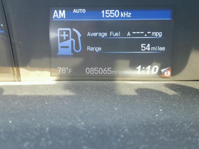 19XFB2F90CE026647 - 2012 HONDA CIVIC EXL GRAY photo 8