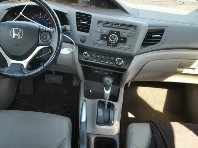 19XFB2F90CE026647 - 2012 HONDA CIVIC EXL GRAY photo 9
