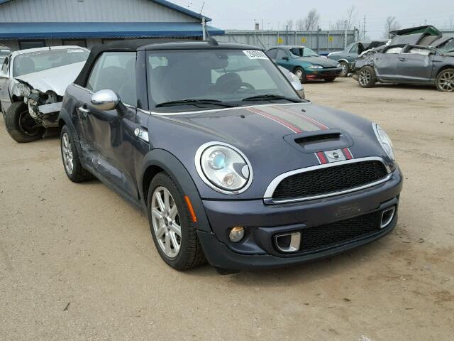 WMWZP3C58CT249917 - 2012 MINI COOPER S GRAY photo 1