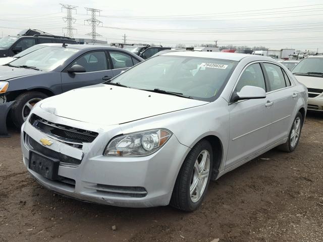 1G1ZD5E12BF190287 - 2011 CHEVROLET MALIBU 2LT SILVER photo 2