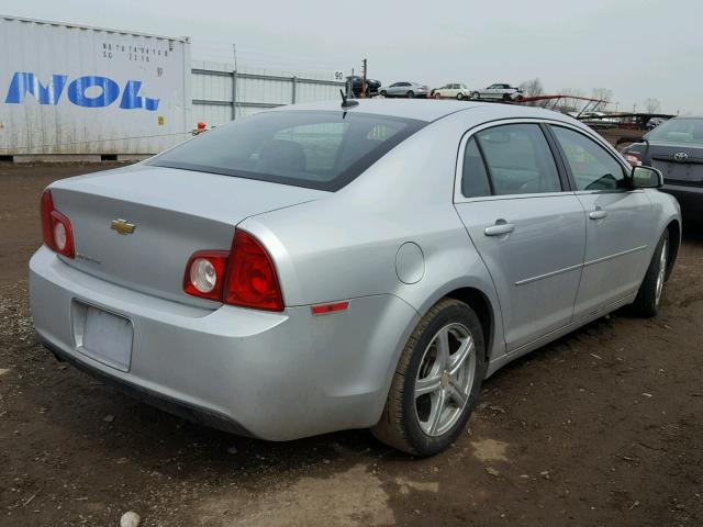 1G1ZD5E12BF190287 - 2011 CHEVROLET MALIBU 2LT SILVER photo 4