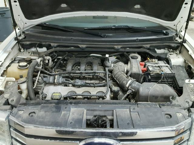 2FMDK52C89BA11075 - 2009 FORD FLEX SEL თეთრი ფოტო 7