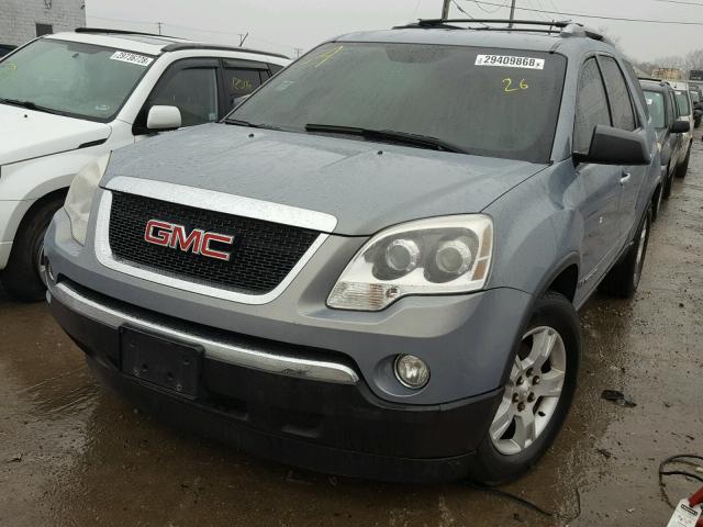 1GKER13778J135156 - 2008 GMC ACADIA SLE BLUE photo 2