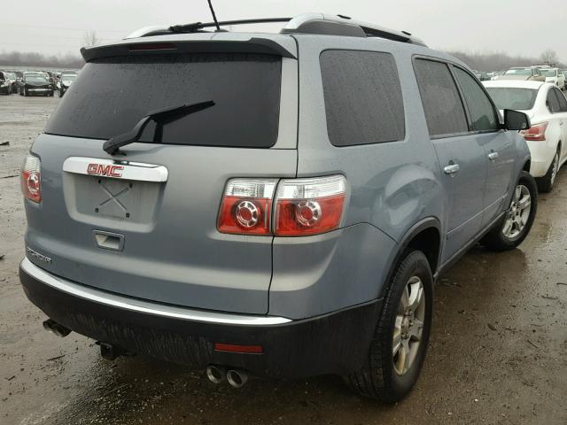 1GKER13778J135156 - 2008 GMC ACADIA SLE BLUE photo 4