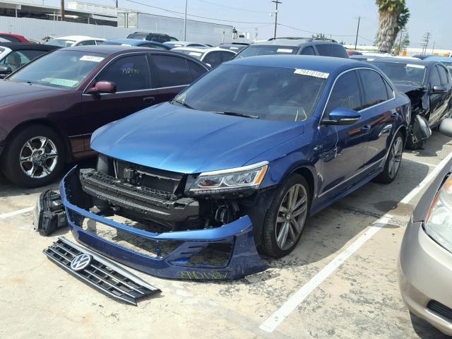 1VWDT7A36HC002370 - 2017 VOLKSWAGEN PASSAT R-L 蓝色 照片 2
