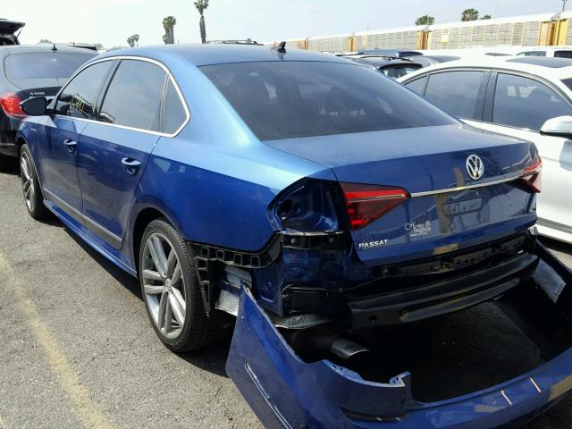 1VWDT7A36HC002370 - 2017 VOLKSWAGEN PASSAT R-L 蓝色 照片 3