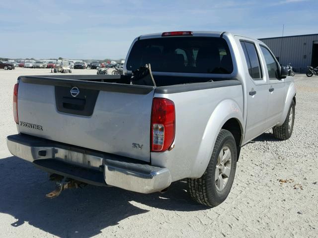 1N6AD0ER2DN733060 - 2013 NISSAN FRONTIER S SILVER photo 4