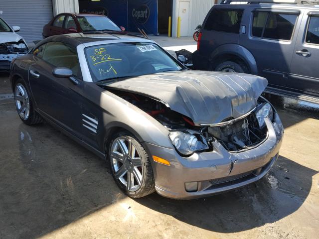 1C3AN69L44X000834 - 2004 CHRYSLER CROSSFIRE BLACK photo 1