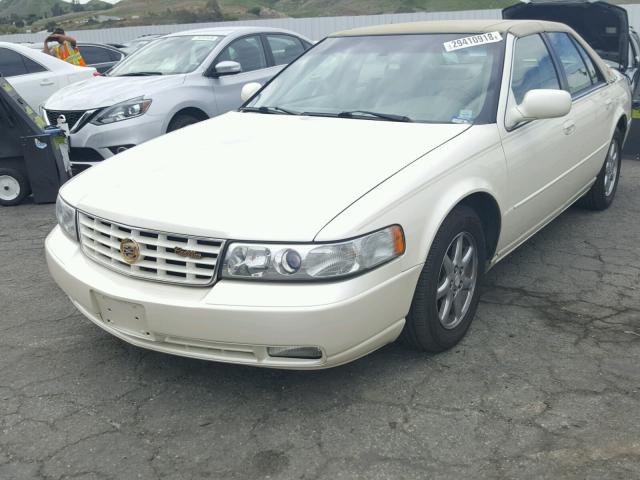 1G6KS54Y03U170679 - 2003 CADILLAC SEVILLE SL WHITE photo 2