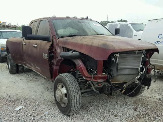 3C63RRHLXHG596559 - 2017 RAM 3500 SLT MAROON photo 1