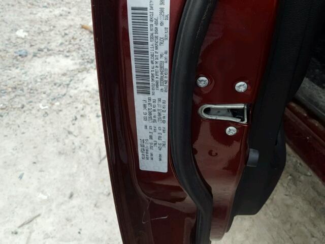 3C63RRHLXHG596559 - 2017 RAM 3500 SLT MAROON photo 10