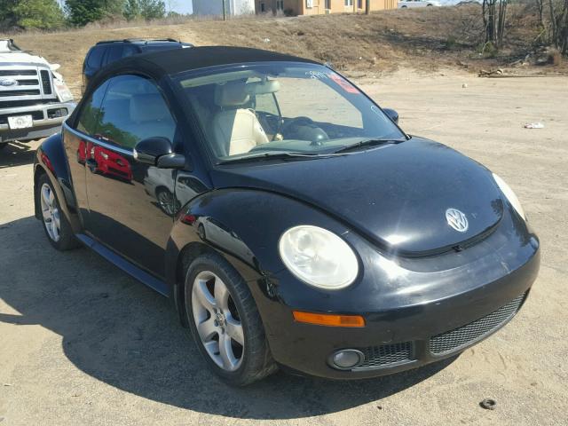 3VWSF31Y27M402779 - 2007 VOLKSWAGEN NEW BEETLE 黑色 照片 1