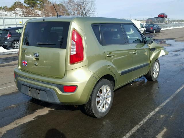 KNDJT2A61C7402017 - 2012 KIA SOUL + GREEN photo 4